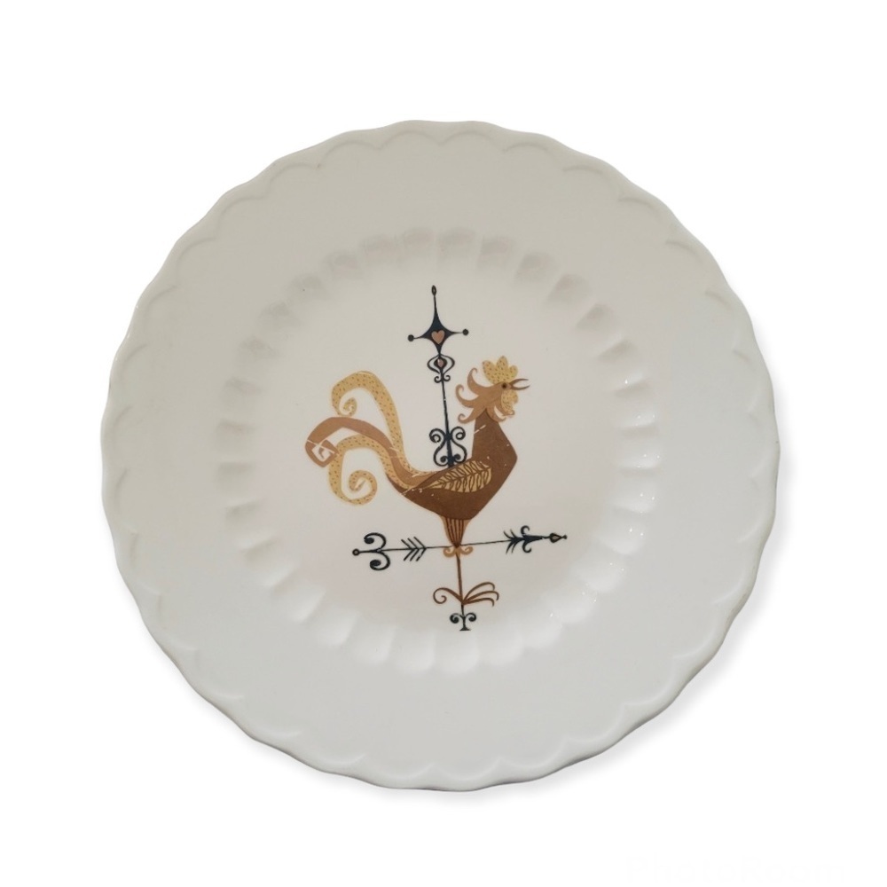 Revere by Knowles Weather Vane plate dish vintage collectible decorative